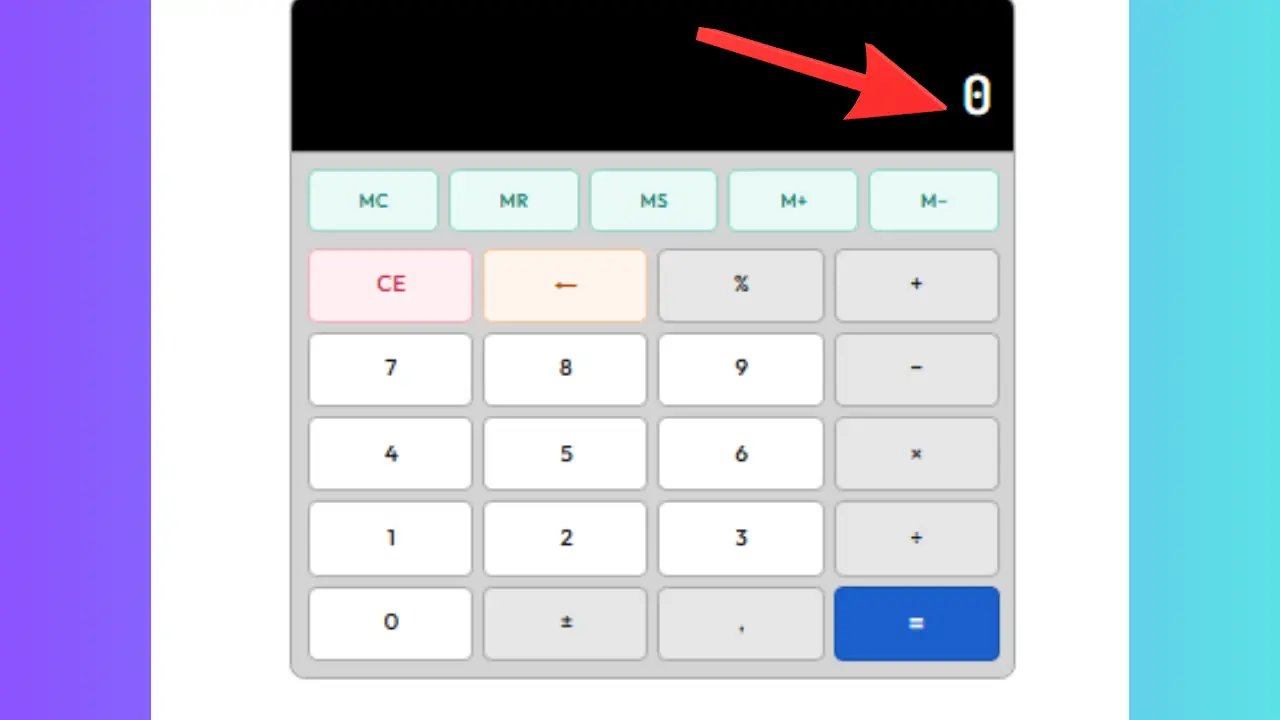 Calculatrice Basique — L'écran d'affichage