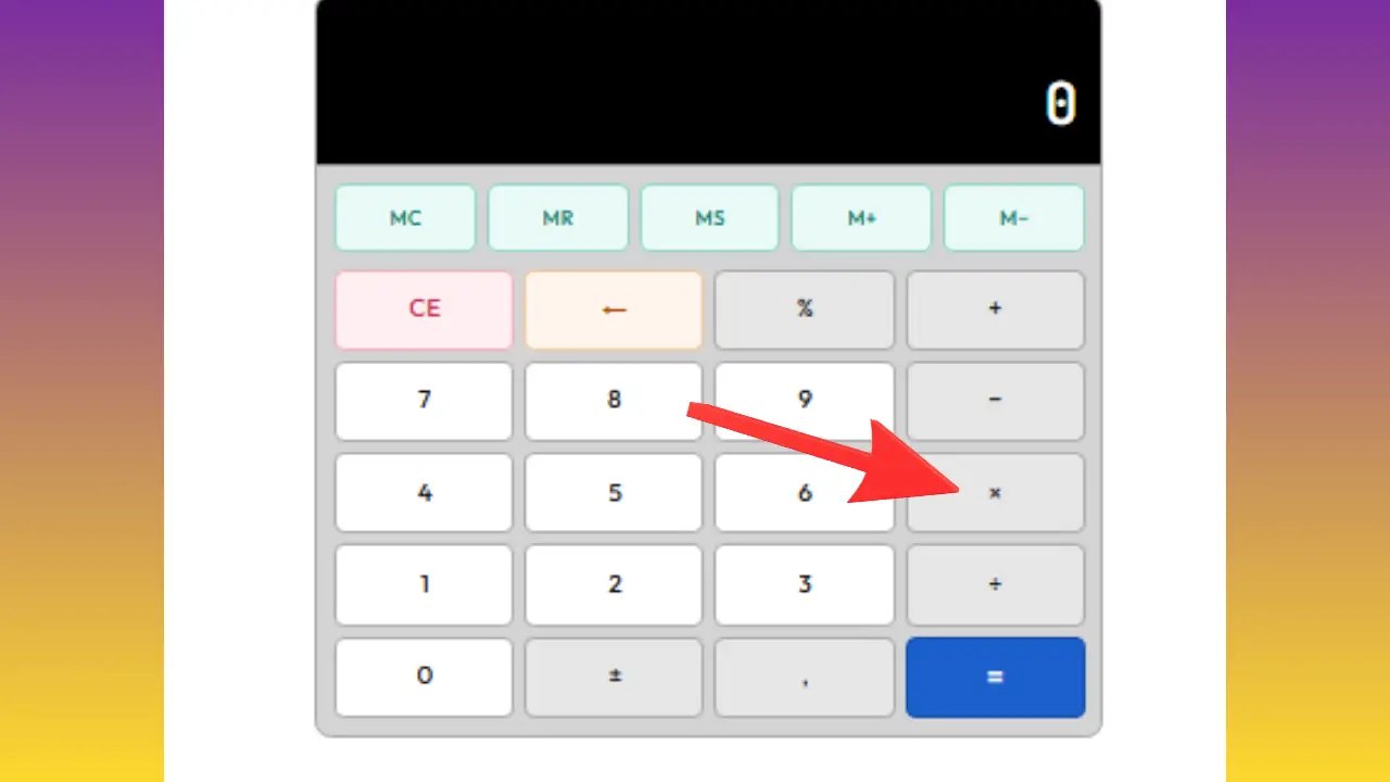 Multiplication — multiplie les nombres