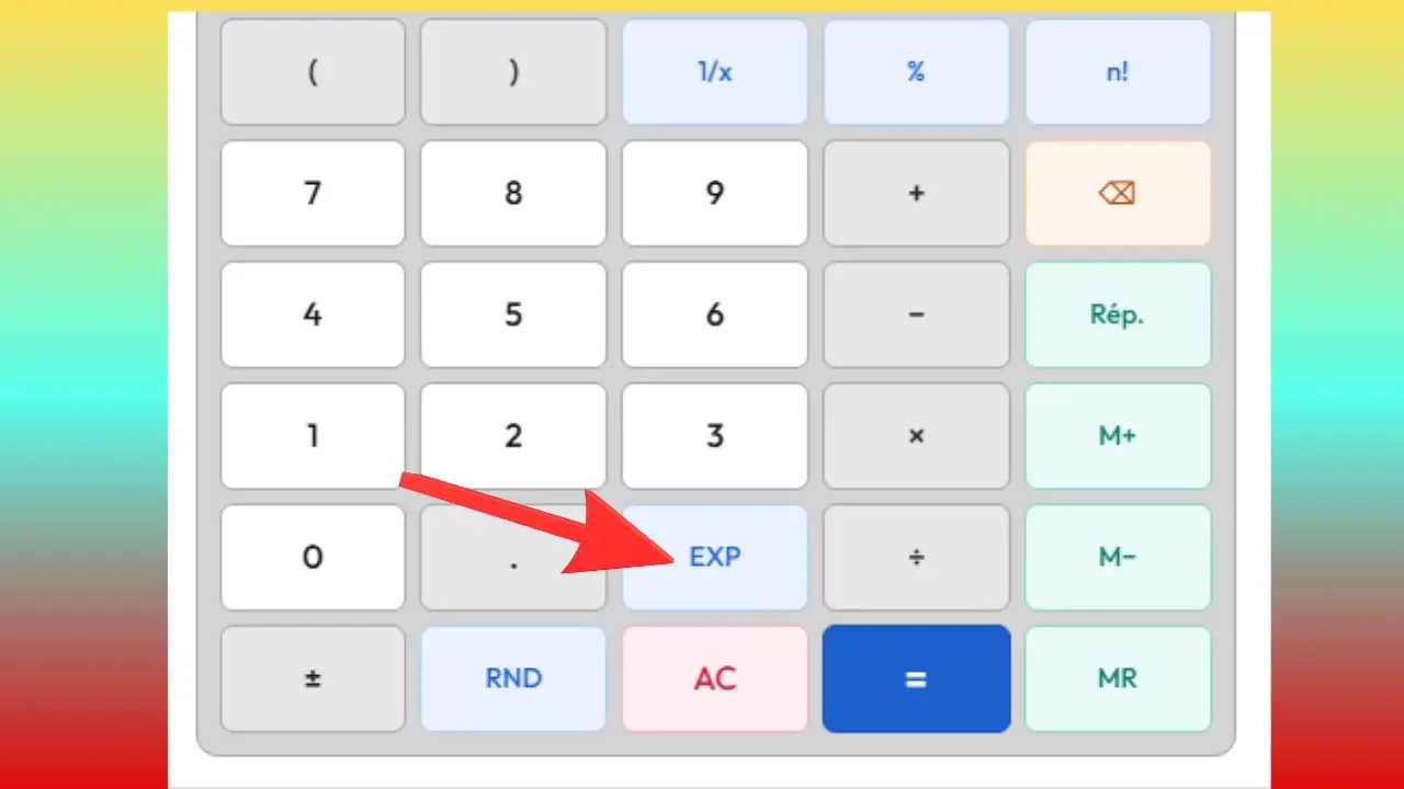 EXP — Notation scientifique